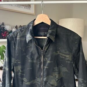 Rag & Bone Green Multicam Camouflage Field Jacket